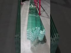 15mm エクストラクリア 硬化ガラス 建物の外壁