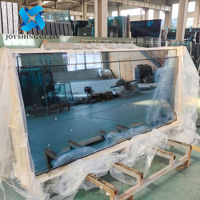 カーテン 壁 の 青灰色 染色 隔熱 ガラス