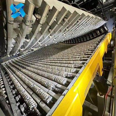 カスタマイズされたサイズ 12mm 超透明 温かい曲げたガラス